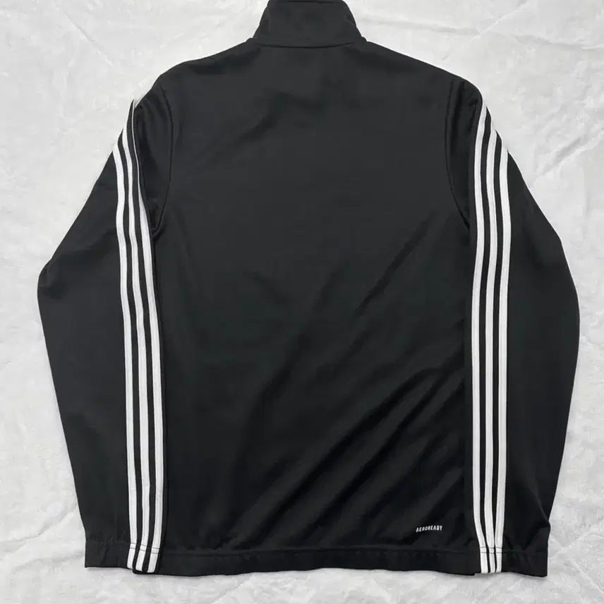 [BUNJANG] Adidas Black Three Stripes Track Top / 아디다스 블랙 삼선 트랙탑