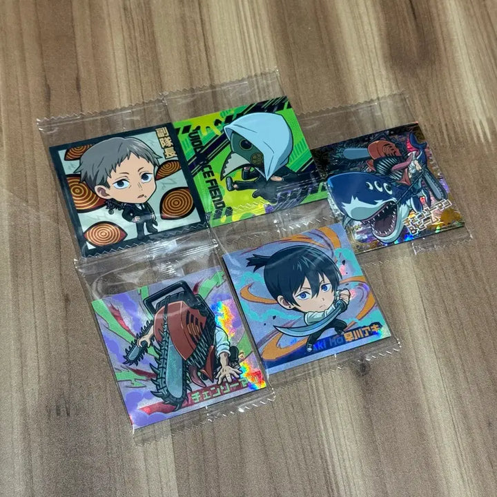 [BUNJANG] Chainsaw Man Bundle Set Sticker Seal / 체인소맨 웨하스 스티커 씰 일괄