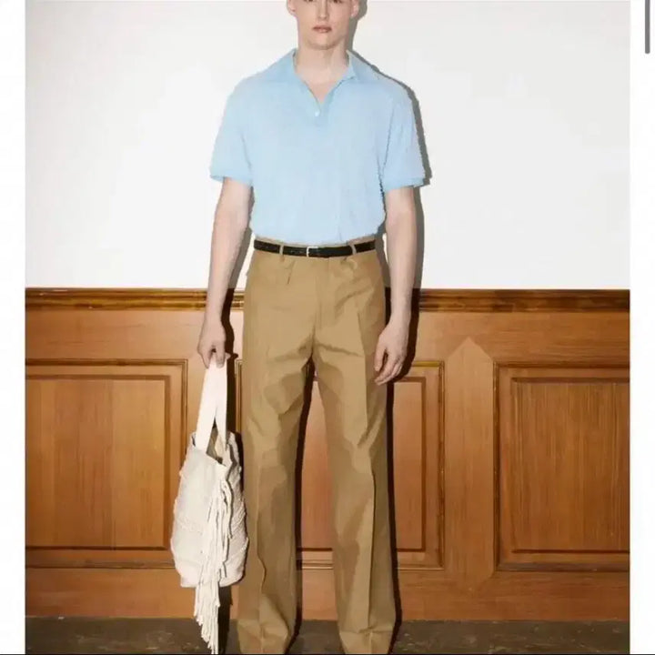 [BUNJANG] Tyla T-shirt / 타일레 반팔 카라티 셔츠