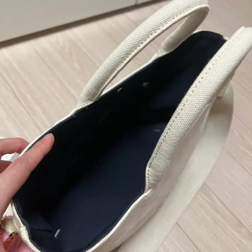 [BUNJANG] JILLSTUART Canvas Tote Bag / 질스튜어트 캔버스 토트백