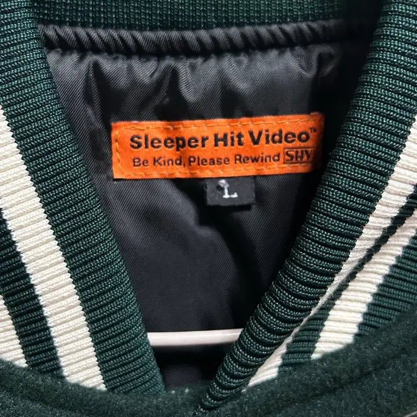 [BUNJANG] Sleeper Hit Video Varsity Jacket L / Sleeper Hit Video 바시티 자켓 L