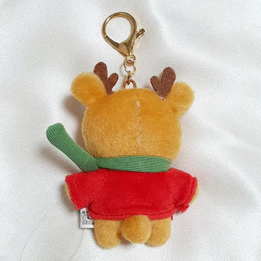 [BUNJANG] Snow Friends Rudolph Doll Keyring / 스노우프렌즈 루돌프 인형 키링 새상품