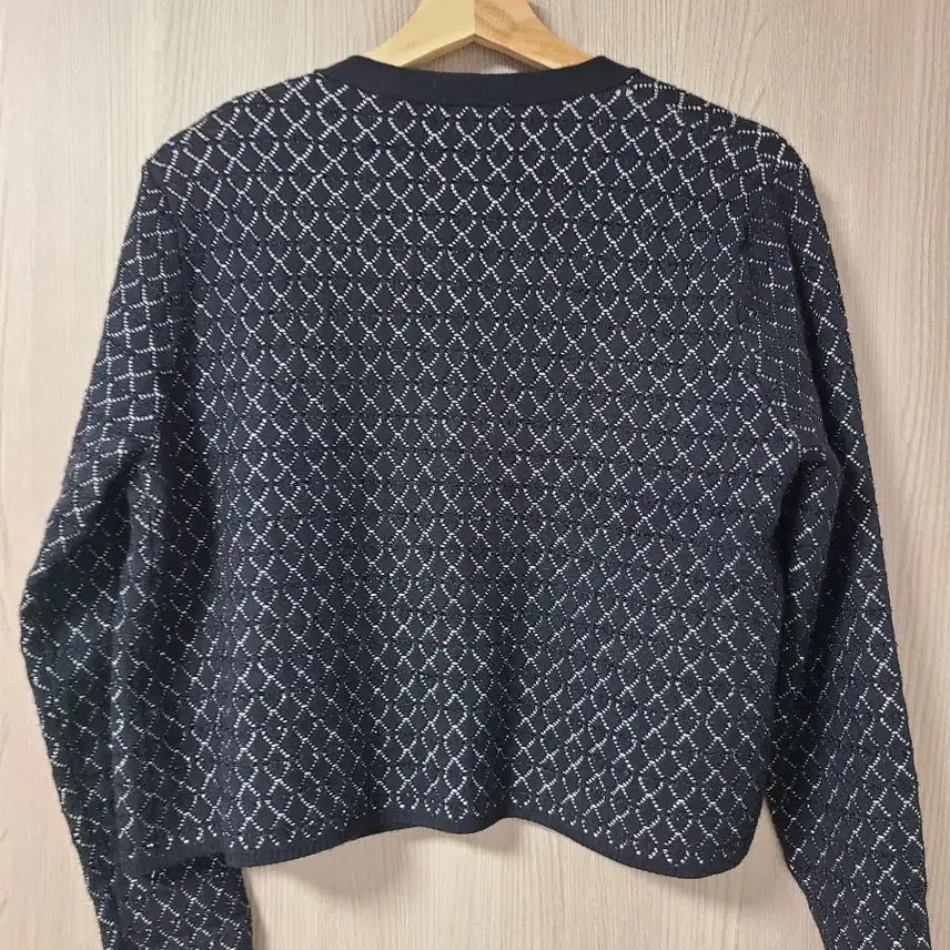 [BUNJANG] ZARA Navy Gold Button Cardigan / 자라 네이비 금장 버튼 가디건