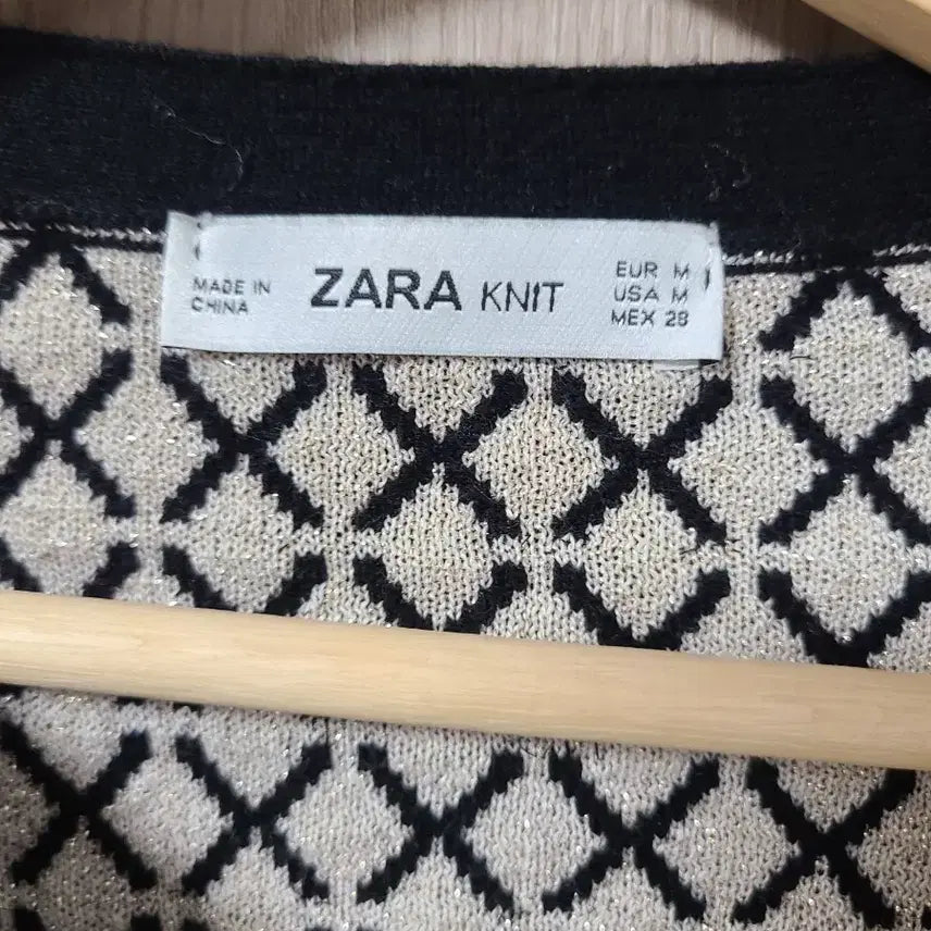[BUNJANG] ZARA Navy Gold Button Cardigan / 자라 네이비 금장 버튼 가디건