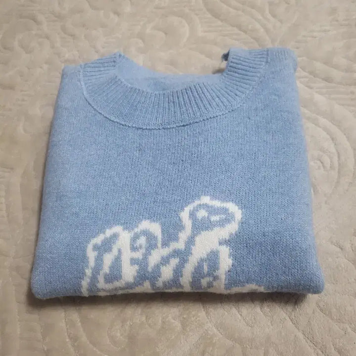[BUNJANG] Knit Sweater Set (White/Ivory/Blue) / 니트 스웨터 3종 세트 (화이트/아이보리/블루)