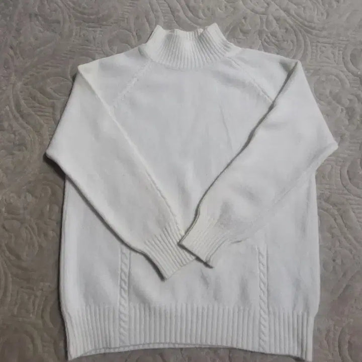 [BUNJANG] Knit Sweater Set (White/Ivory/Blue) / 니트 스웨터 3종 세트 (화이트/아이보리/블루)