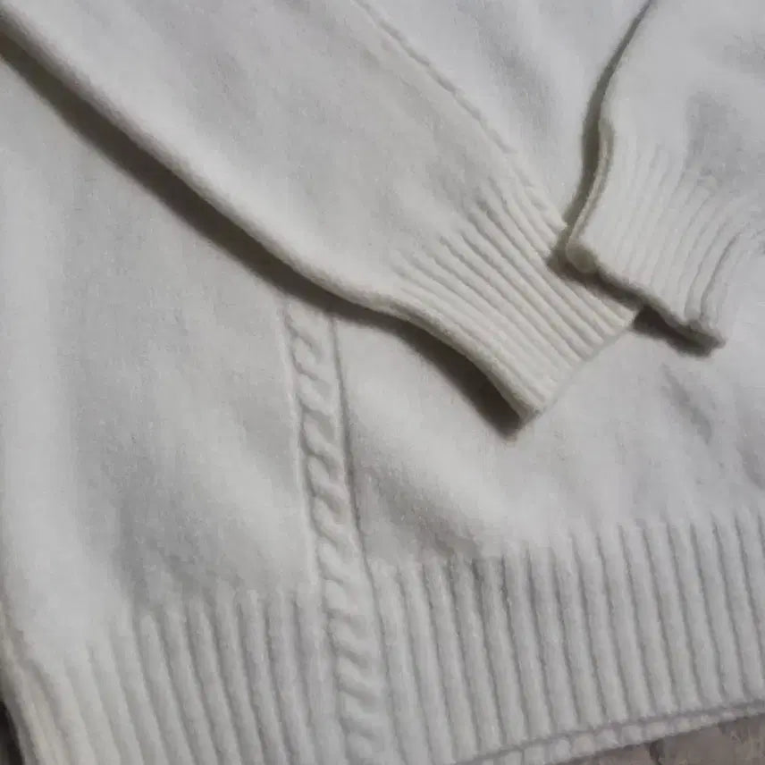 [BUNJANG] Knit Sweater Set (White/Ivory/Blue) / 니트 스웨터 3종 세트 (화이트/아이보리/블루)