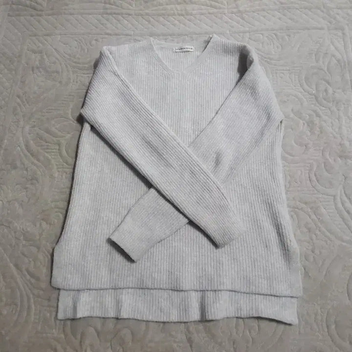 [BUNJANG] Knit Sweater Set (White/Ivory/Blue) / 니트 스웨터 3종 세트 (화이트/아이보리/블루)