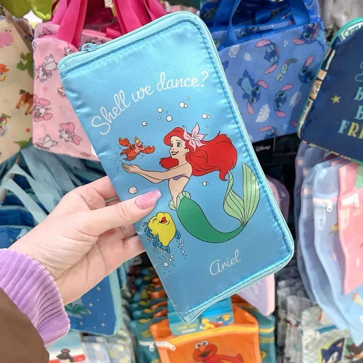 [BUNJANG] Disney Ariel Multi Pouch / 일본수입 디즈니인어공주파우치 인어공주아리엘멀티파우치