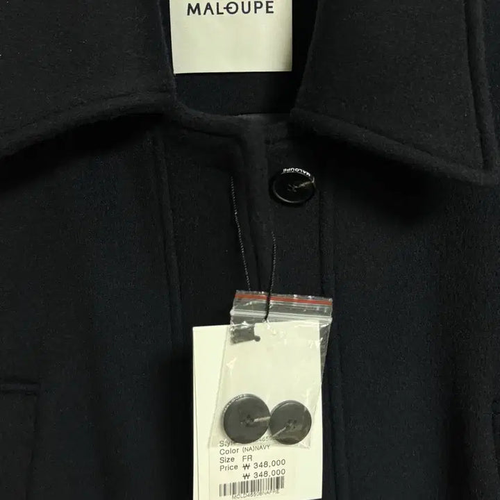 [BUNJANG] Marope Wool Half Coat Navy / 마롭 울 하프코트 네이비 새상품 (348000원)