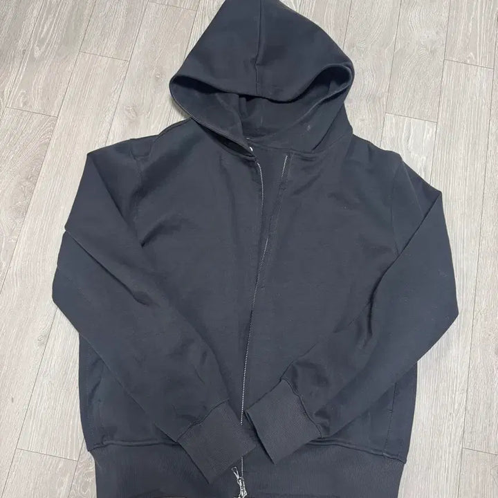 [BUNJANG] L Charcoal Hooded Zip-up / [L] 러드 후드 집업 차콜