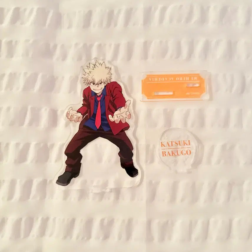 [BUNJANG] My Hero Academia Bakugo Katsuki Acrylic Stand / 히로아카 바쿠고 카츠키 정장 아크릴 스탠드
