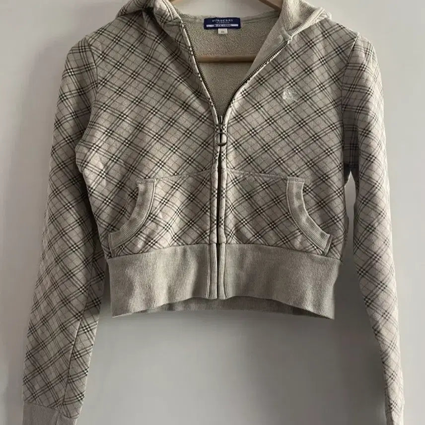 [BUNJANG] Burberry Nova Check Hoodie / 버버리 노바체크 후드집업
