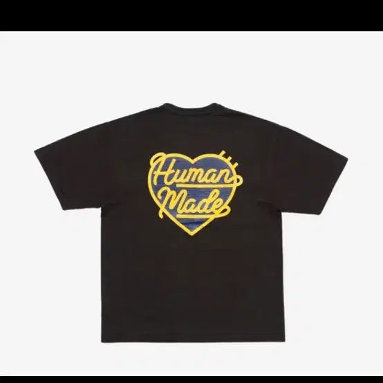 [SOLD OUT] 휴먼메이드 하트 로고 반팔 블랙 L
