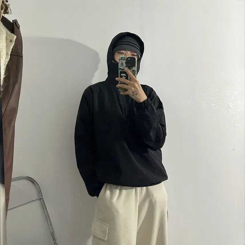 [BUNJANG] Adidas Anorak Windbreaker Jacket / 아디다스 아노락 바람막이