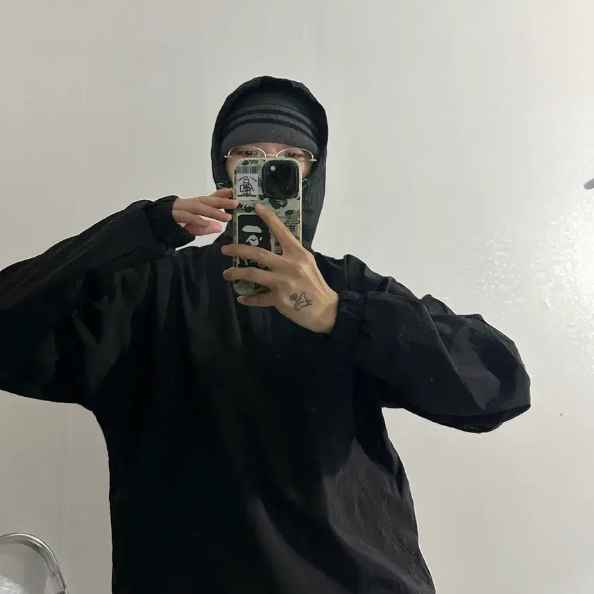 [BUNJANG] Adidas Anorak Windbreaker Jacket / 아디다스 아노락 바람막이