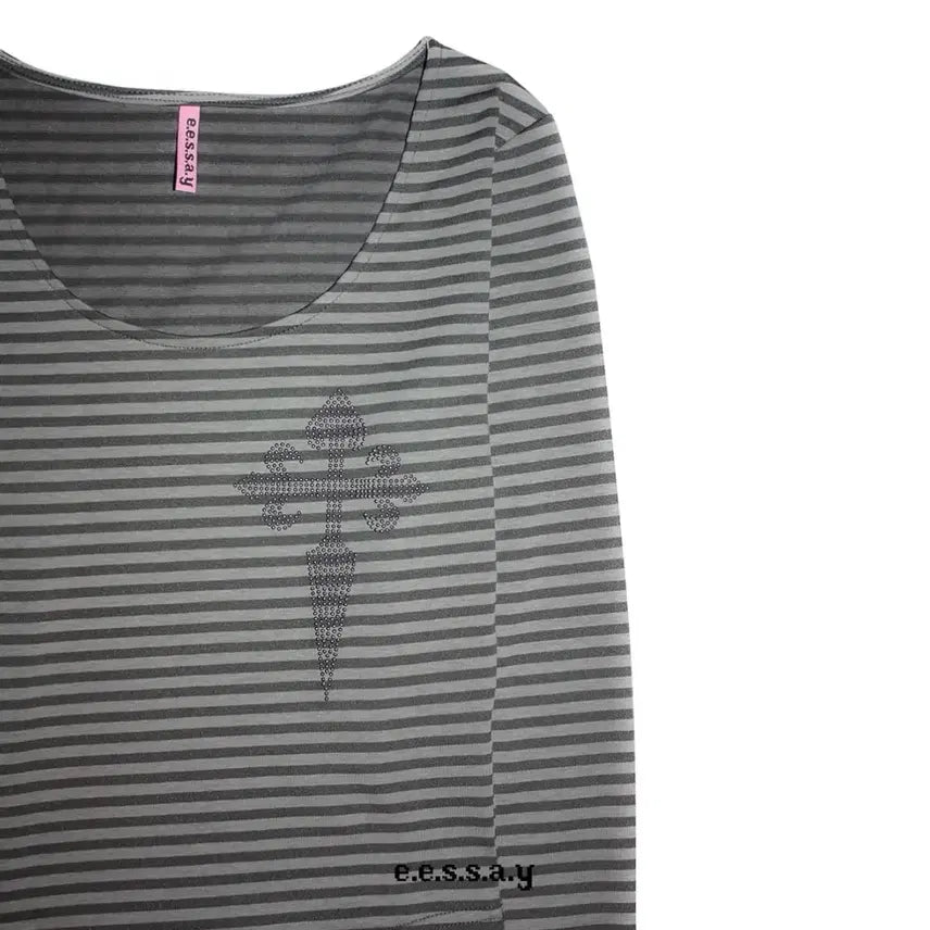 [BUNJANG] eessay Seraphic Khaki T-shirt / eessay 에세이 seraphic t shirt 세라픽 티셔츠 카키