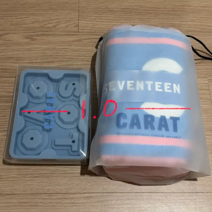 [BUNJANG] Seventeen Carat 4th Term Goods Towel & Ice Tray / 세븐틴 캐럿 4기 굿즈 타올 얼음틀