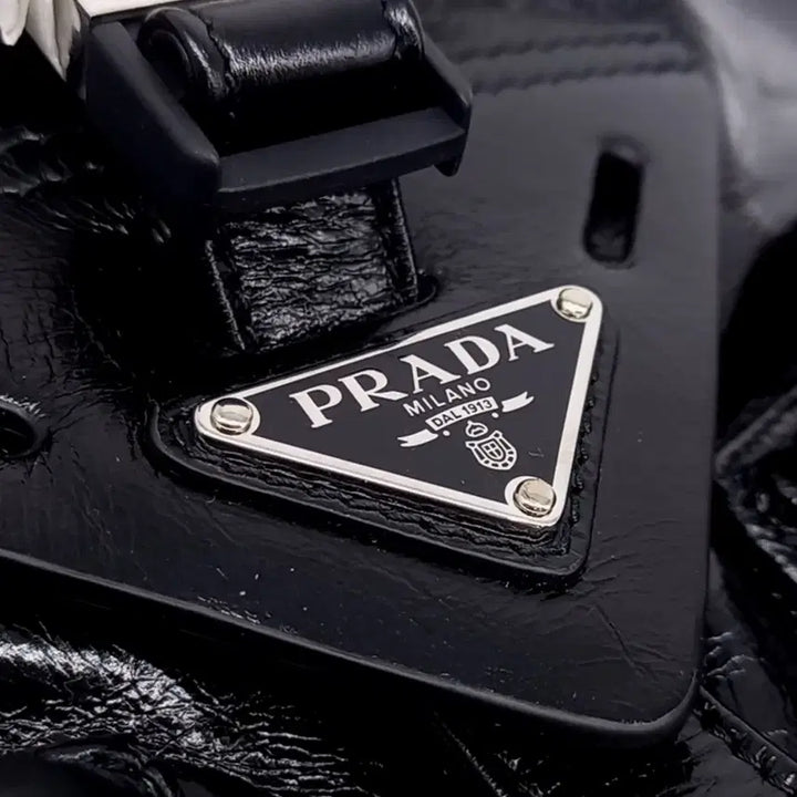 [BUNJANG] Prada Leather Shoulder Bag/Crossbody Bag / 미사용 프라다 가죽 숄더백 겸 크로스백