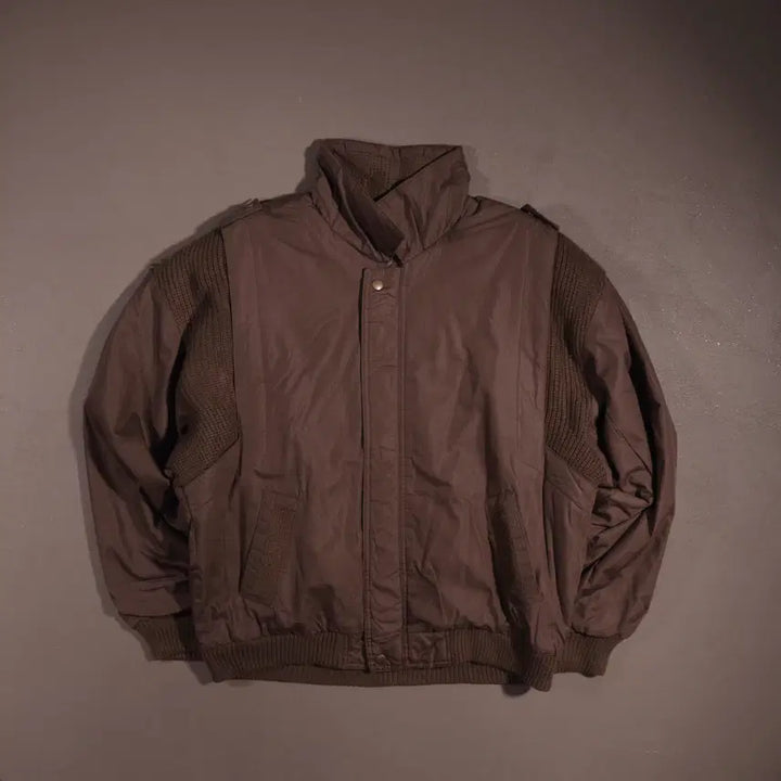 [BUNJANG] MR. DRIGO Nylon Wool Bomber Jacket / 90s MR. DRIGO 나일론 울 봄버자켓 C22
