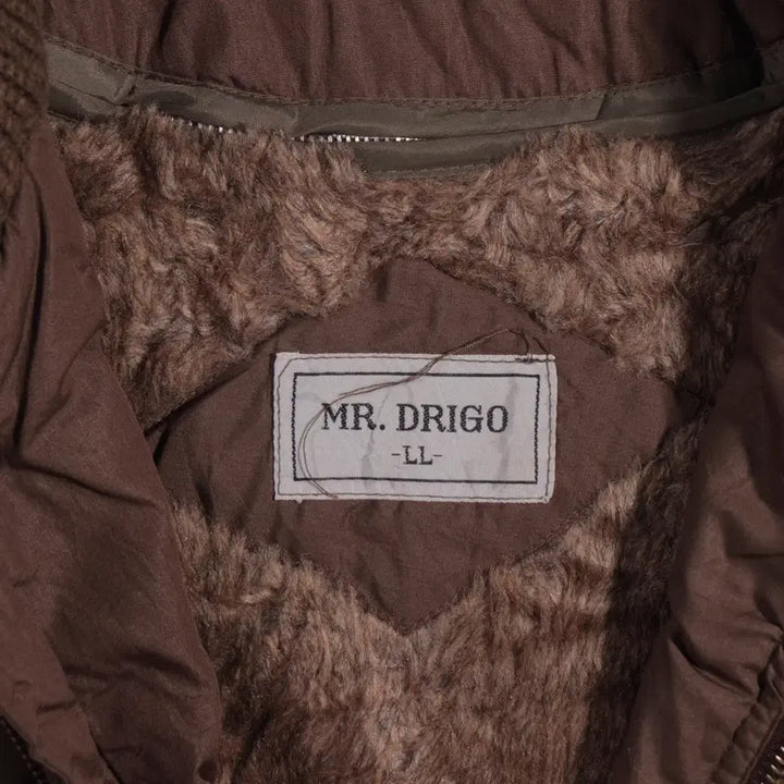 [BUNJANG] MR. DRIGO Nylon Wool Bomber Jacket / 90s MR. DRIGO 나일론 울 봄버자켓 C22