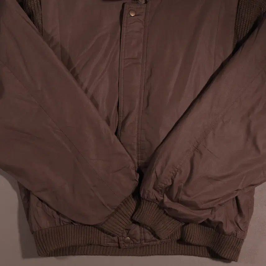 [BUNJANG] MR. DRIGO Nylon Wool Bomber Jacket / 90s MR. DRIGO 나일론 울 봄버자켓 C22