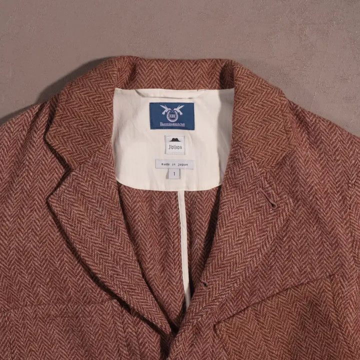 [BUNJANG] JIPIJAPA Harris Tweed Wool Blazer / JIPIJAPA 해리스트위드 울블레이저 C23