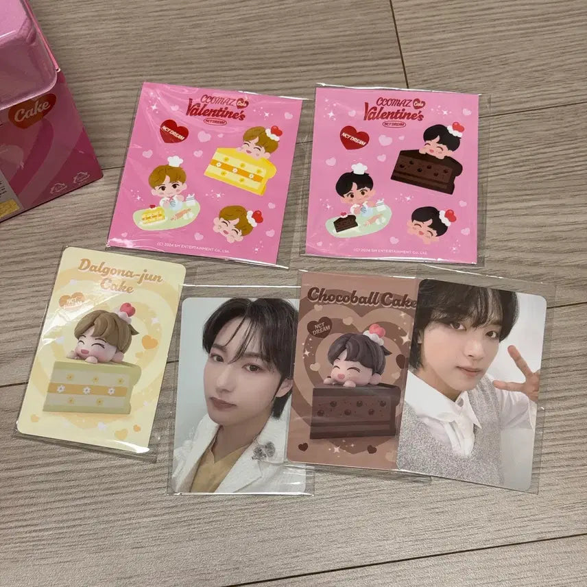 [BUNJANG] NCT Dream Haechan Valentine Cake 95z Figure Set / 엔시티드림 해찬 발렌타인 케이크 꼬마즈 피규어 세트