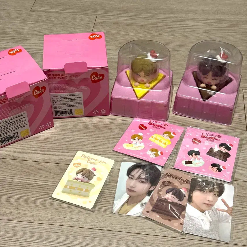 [BUNJANG] NCT Dream Haechan Valentine Cake 95z Figure Set / 엔시티드림 해찬 발렌타인 케이크 꼬마즈 피규어 세트