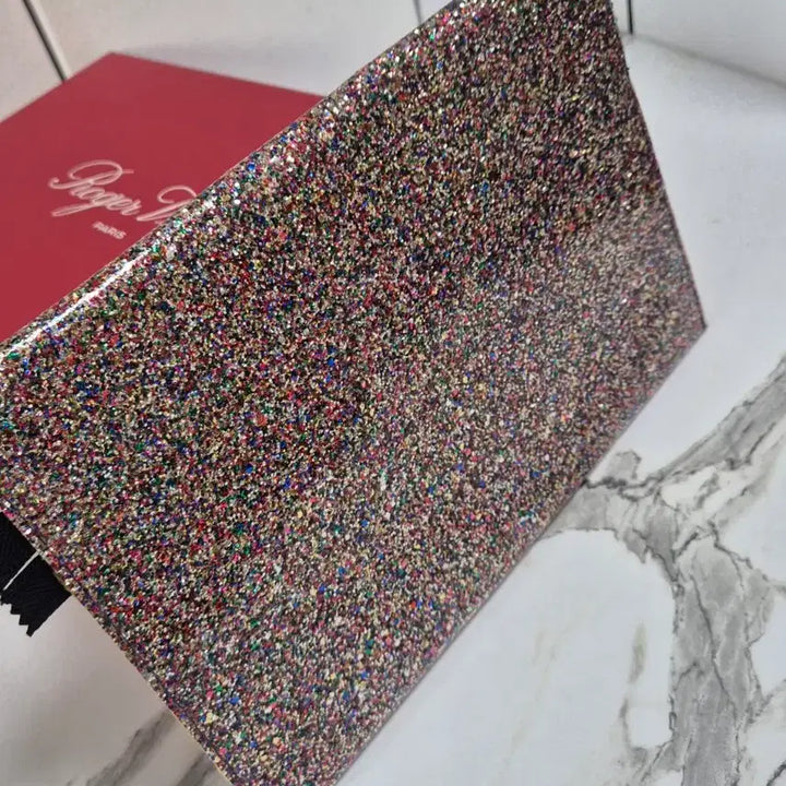 [BUNJANG] MM6 Maison Margiela Glitter Clutch Bag / (정품) 메종마르지엘라 MM6 글리터 클러치백