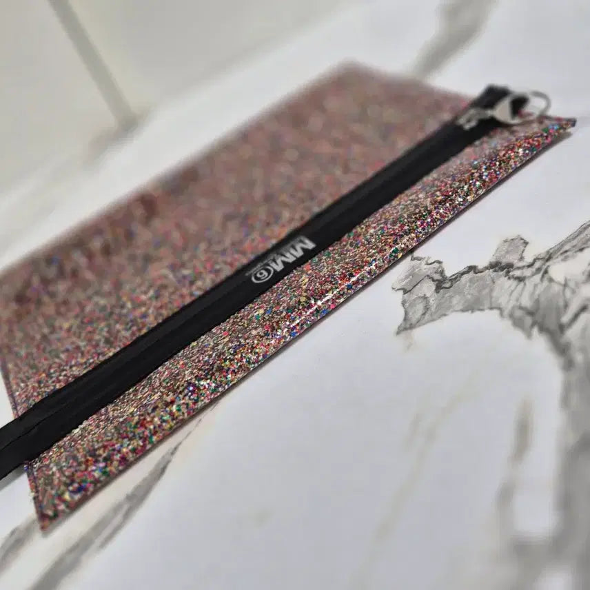 [BUNJANG] MM6 Maison Margiela Glitter Clutch Bag / (정품) 메종마르지엘라 MM6 글리터 클러치백