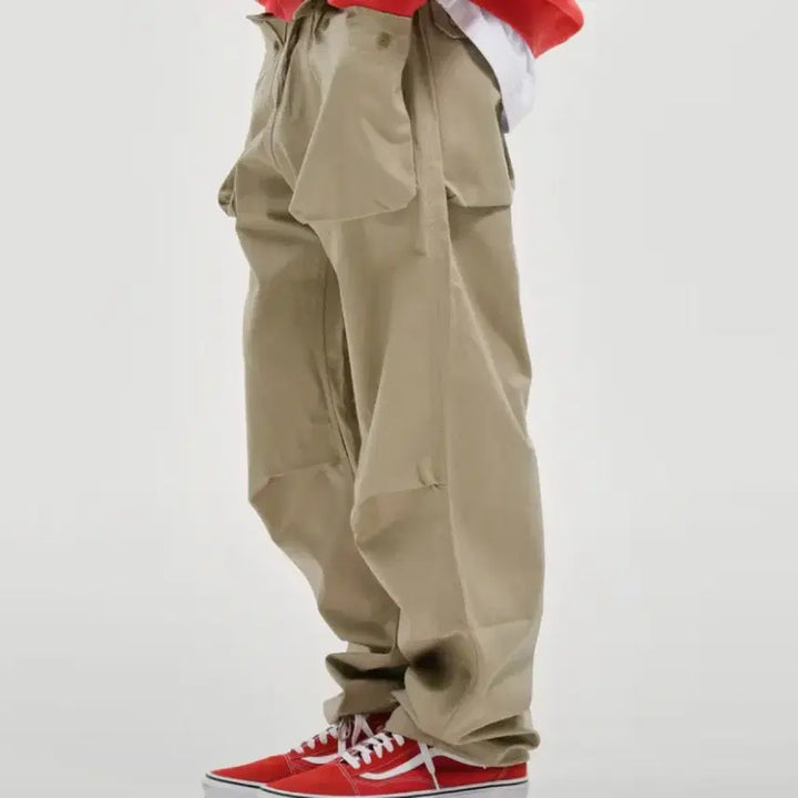 [BUNJANG] Extraordinary Utility Ripstop Pants Beige S / 엑스트라오디너리 유틸리티 립스탑 팬츠 베이지 S