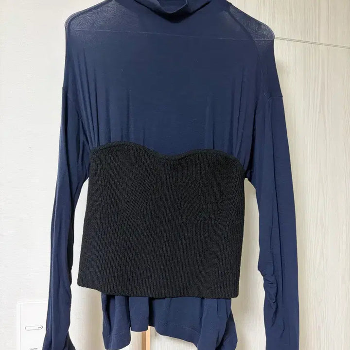 [BUNJANG] System Knit Block Vest Top 82 / 한섬 시스템 니트블록 뷔스티에 탑 82