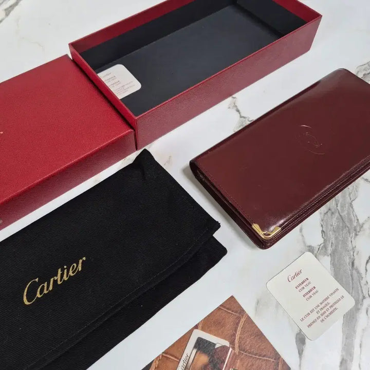 [BUNJANG] Cartier Ruby Line Long Wallet / (정품) 까르띠에 루비 라인 장지갑
