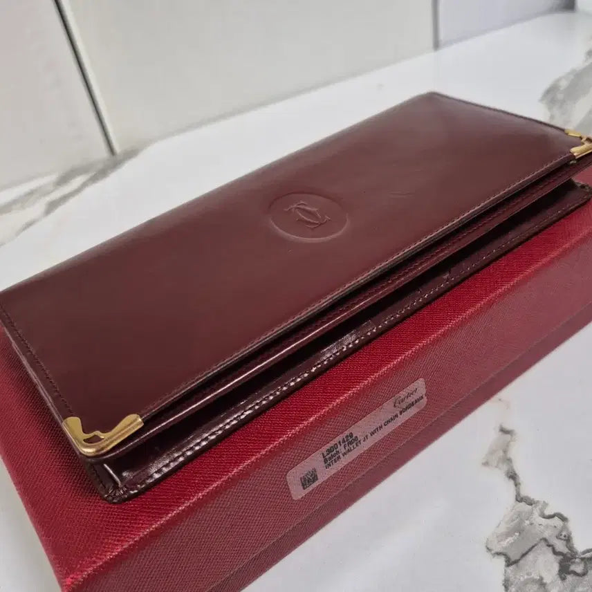 [BUNJANG] Cartier Ruby Line Long Wallet / (정품) 까르띠에 루비 라인 장지갑