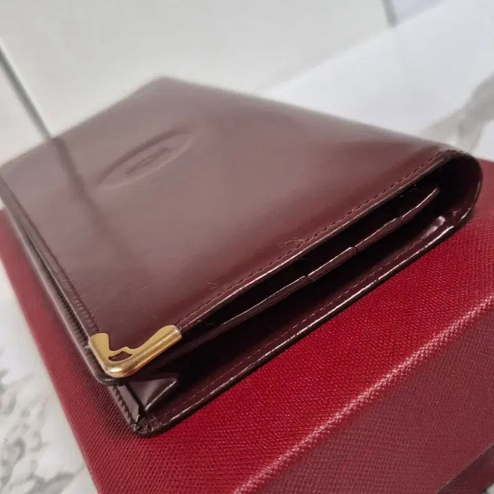[BUNJANG] Cartier Ruby Line Long Wallet / (정품) 까르띠에 루비 라인 장지갑