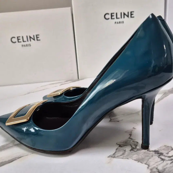 [BUNJANG] Roger Vivier Pumps Shoes 36.5 / (정품) 로저비비에 블루컬러 펌프스 구두 36.5