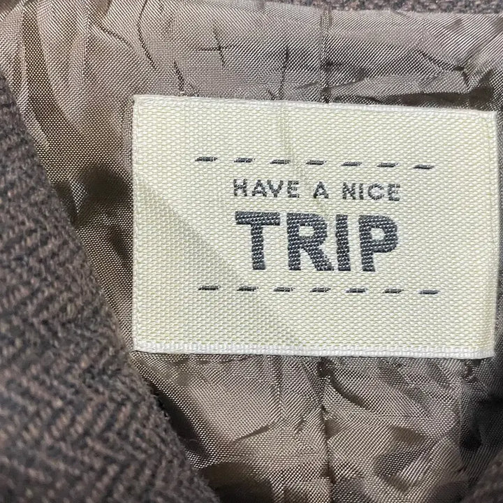 [BUNJANG] Vintage Y2K Herringbone Jacket M / JPN 일본 빈티지 y2k 울 캐시미어 클래식 브라운 헤링본 자켓 M