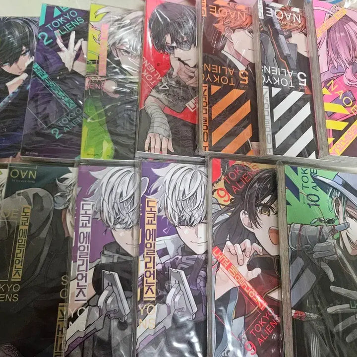 [BUNJANG] Tokyo Aliens Volume 5, 7, 8 Special Edition Bundle Set / (1~10 올초판 일괄)도쿄에일리언즈 5, 7, 8 특장판