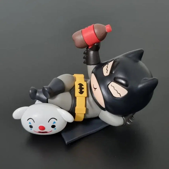 [BUNJANG] Crayon Shin-chan &amp; Whitey Batman &amp; Joker Figure / 6cm 짱구 피규어 배트맨 짱구와 조커 흰둥이