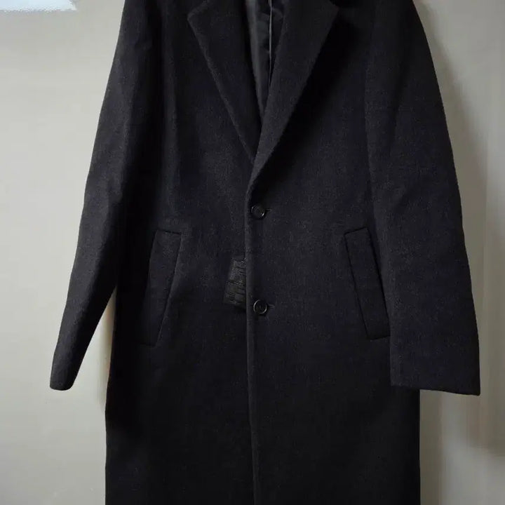 [BUNJANG] Club Monaco Cashmere Blend Dark Grey Coat / 클럽모나코 캐시미어 코트 다크그레이 S사이즈 판매