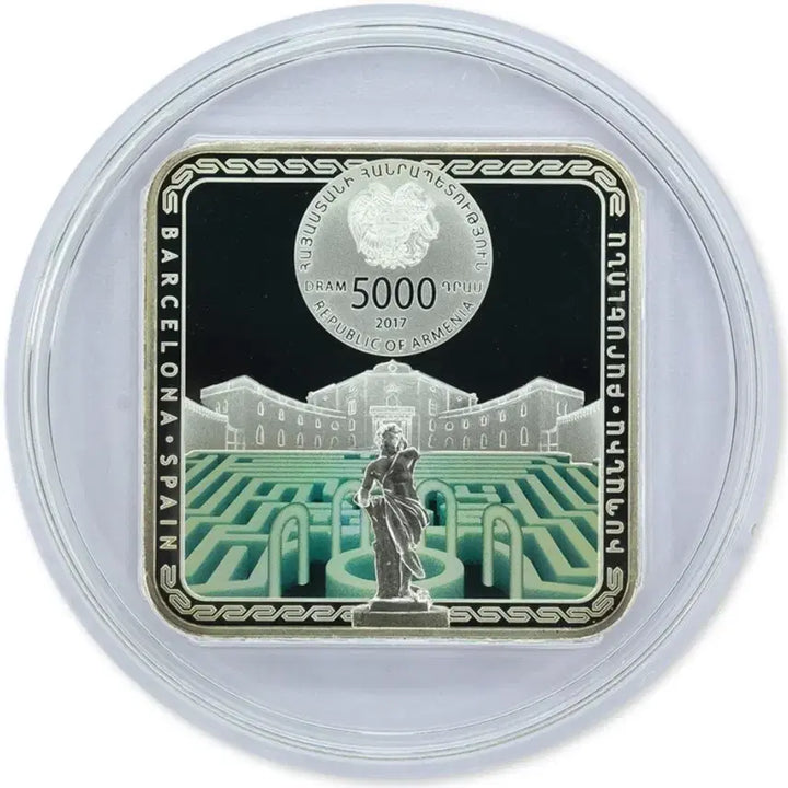 [BUNJANG] Lithuania 2017 2oz Silver Coin / 2017 리투아니아 2온스 미로 은화