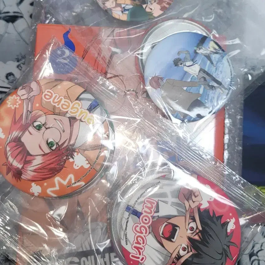[BUNJANG] Phantom Busters Limited Edition Vol. 2 & 3 Bundle + 7 Can Badges / 5일까지 / 팬텀버스터즈 2권, 3권 한정판 초판 + 캔뱃지 7종 특전