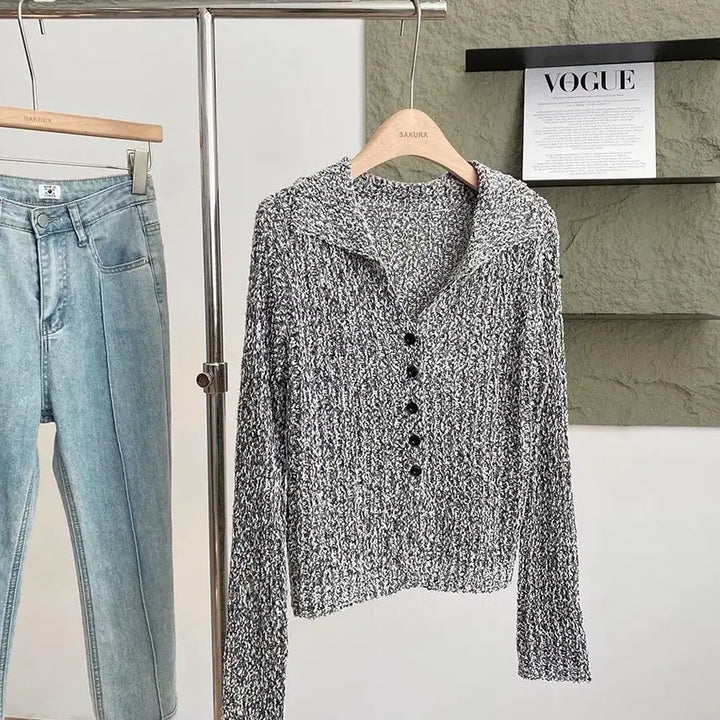 [BUNJANG] Photocard 4color Cardigan / (4color) 보카 가디건