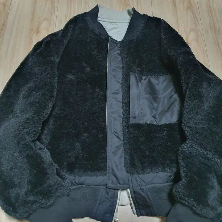 [BUNJANG] Solid Homme Reversible Ma-1 Bomber Jacket 48 / 솔리드옴므 리버시블 마원 점퍼 48