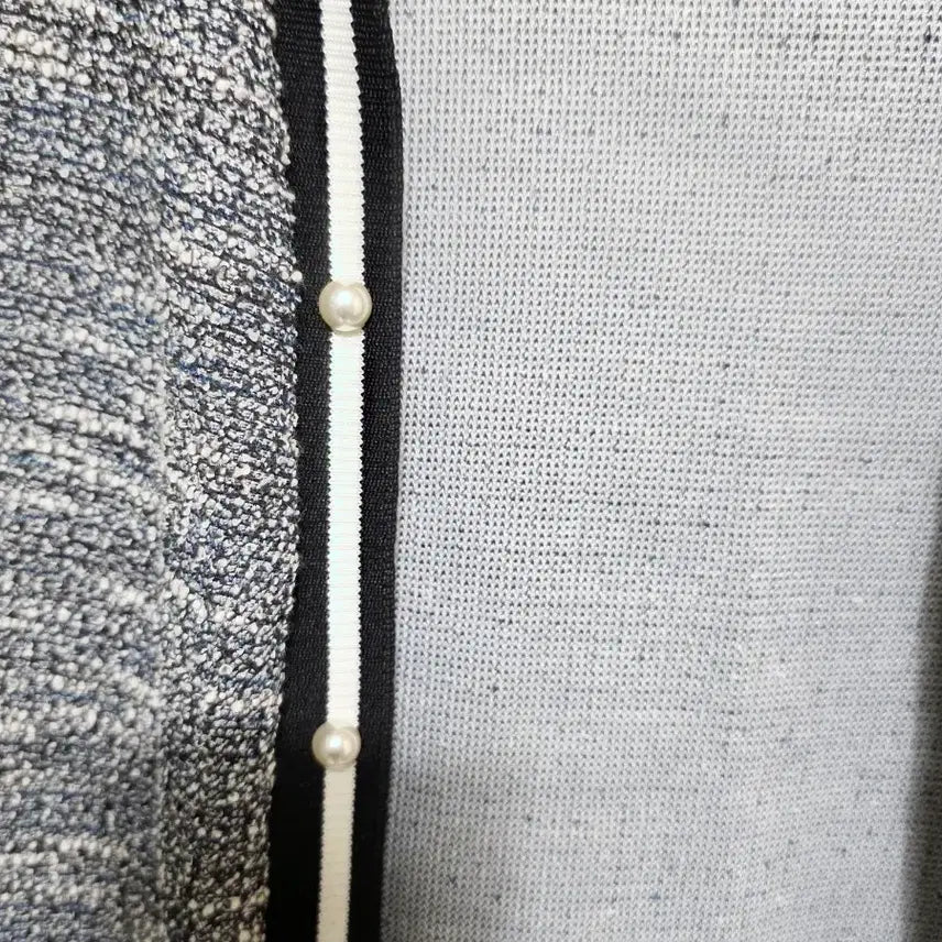 [BUNJANG] Tweed Pearl Point Jacket / 트위드 진주 포인트 자켓