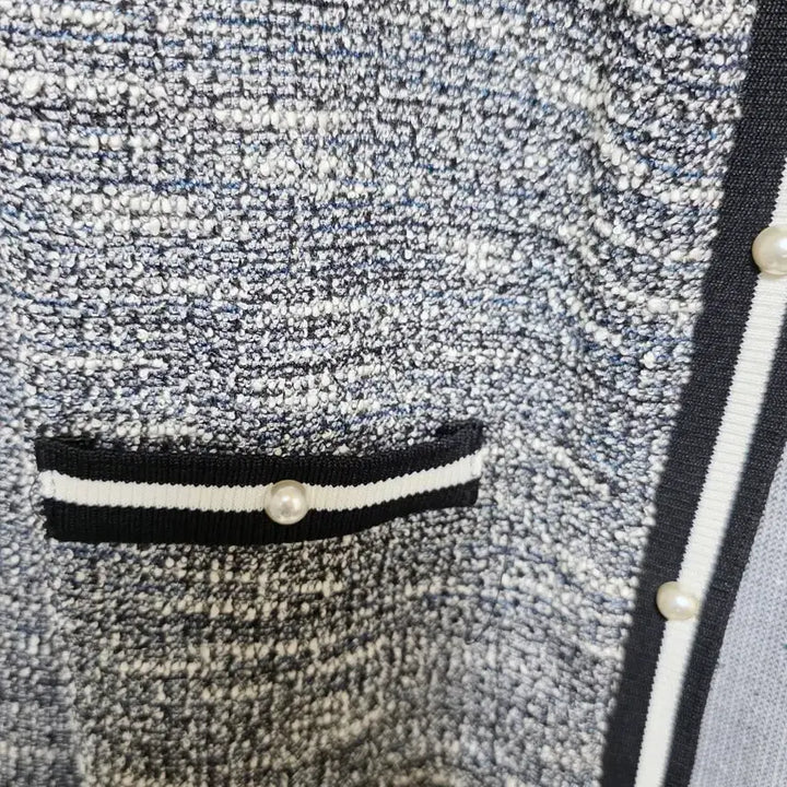 [BUNJANG] Tweed Pearl Point Jacket / 트위드 진주 포인트 자켓