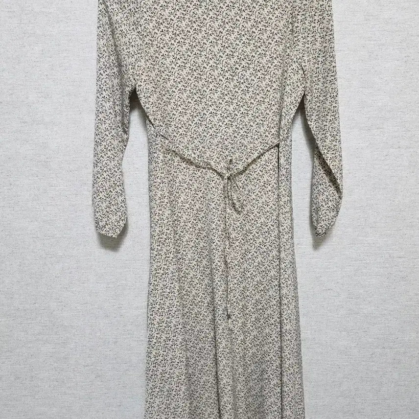 [BUNJANG] Floral Pattern Long Dress / 플라워 패턴 롱 원피스