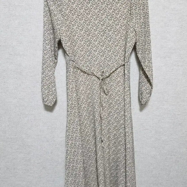 [BUNJANG] Floral Pattern Long Dress / 플라워 패턴 롱 원피스