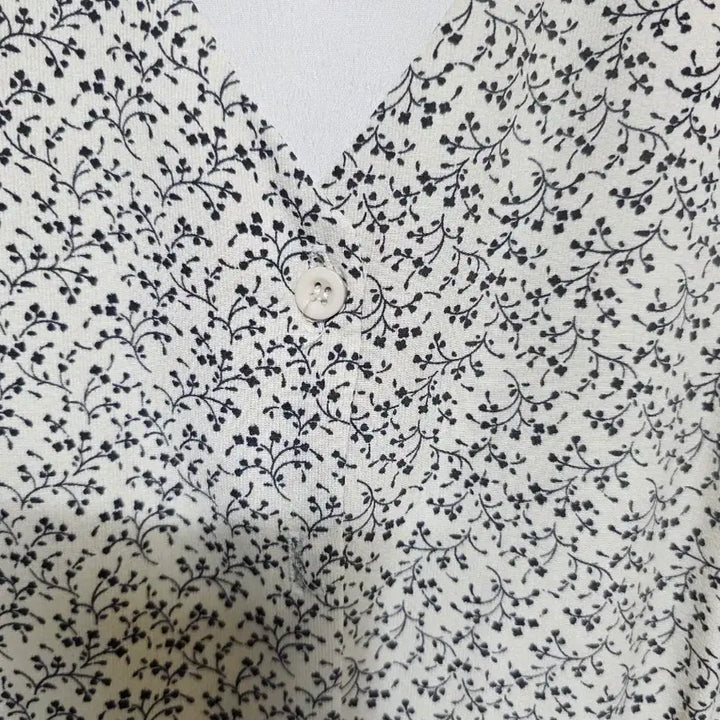 [BUNJANG] Floral Pattern Long Dress / 플라워 패턴 롱 원피스